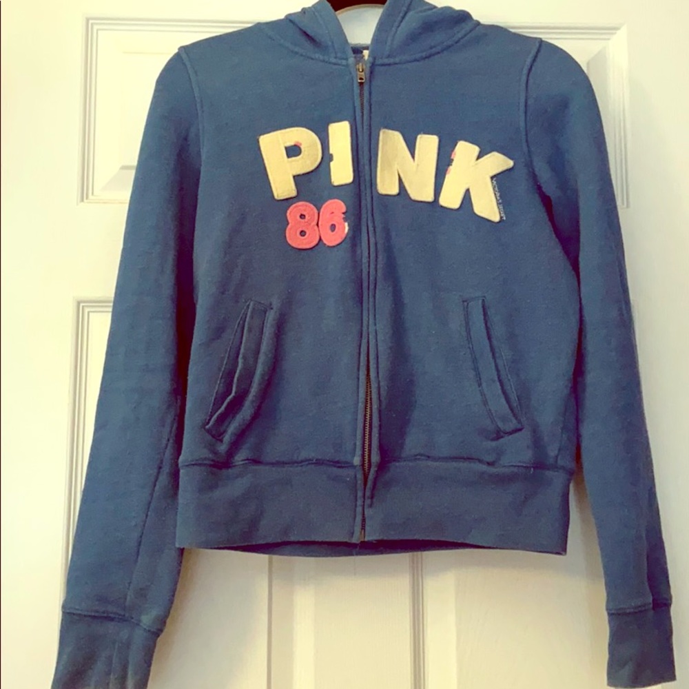 Victoria’s Secret pink zip up hoodie